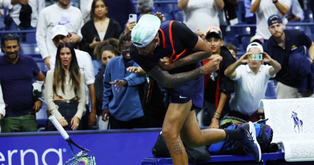 Frustrated Nick Kyrgios throws racket after losing US Open quarter-finals: 'I feel like I've disappointed people' |  sports