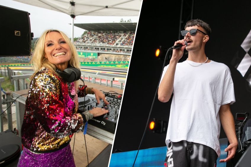 These two Antwerp artists were allowed to play at Spa-Francorchamps: "the most counted thing I've ever been able to do" (Antwerp)