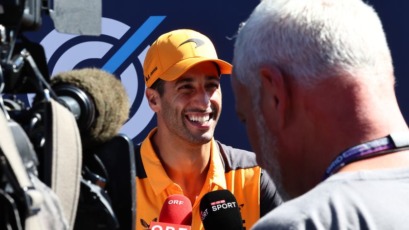 ESPN wants to sign Daniel Ricciardo as TV host