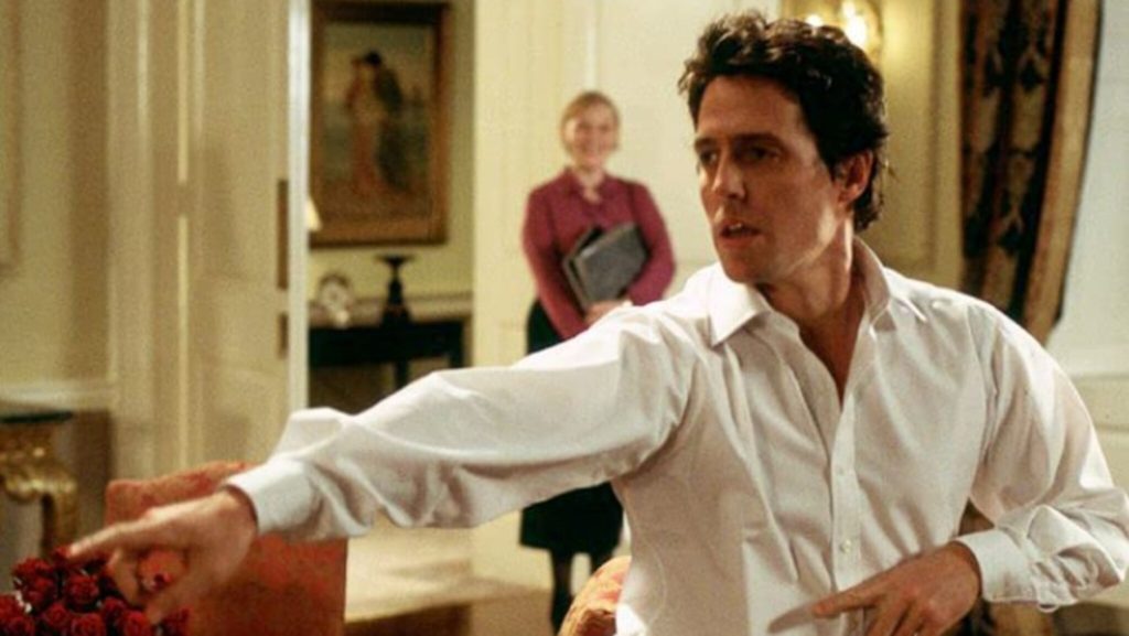 Hugh Grant found the iconic Love in Love dance scene actually "terrible."