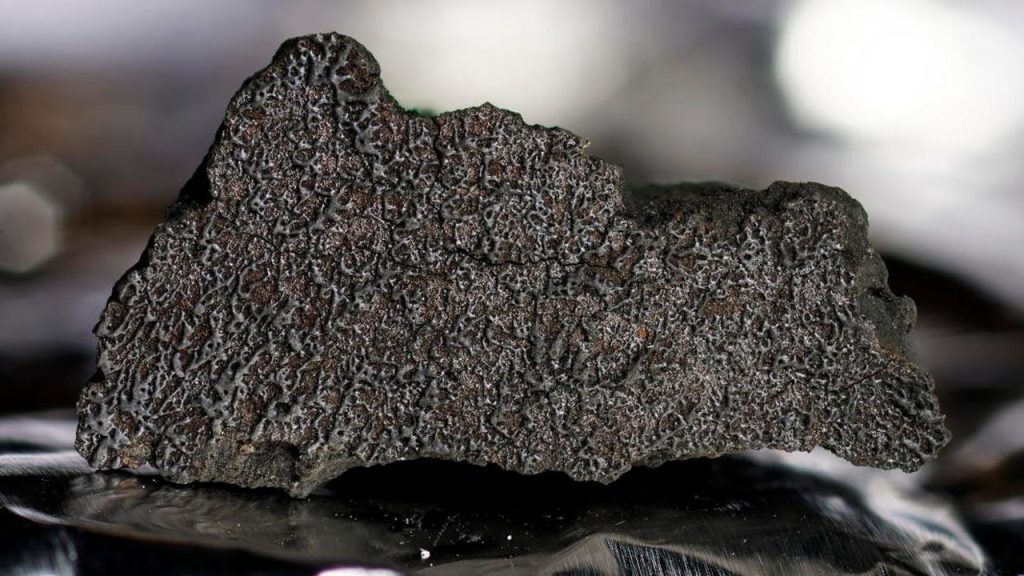 Meteorite on British Pass Holds a Clue on How Water Got to Earth |  Sciences