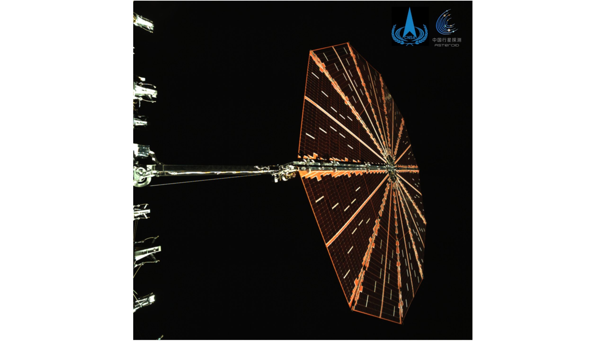 TianWen 2 from the Chinese spacecraft sends the first picture to the home and is heading to the mysterious “semi -moon”