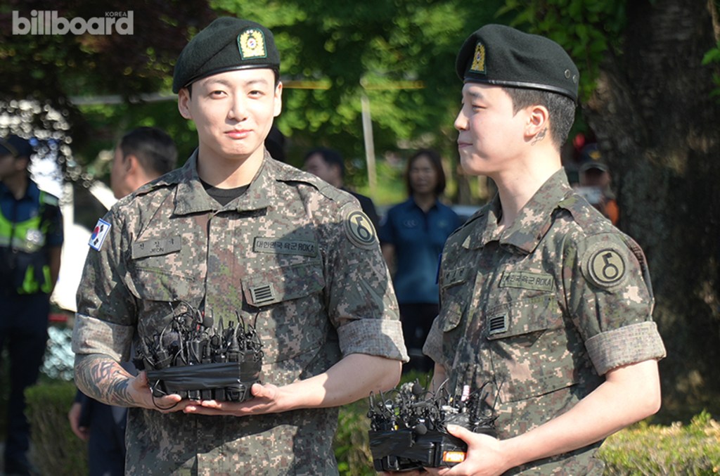 Jimin, Jung Kook Complete Service as BTS Reunion approaches: Pictures