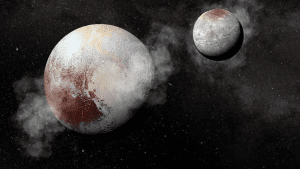 The blurred Pluto sky finds the dwarf planet more cold, and finds the James Web telescope for space