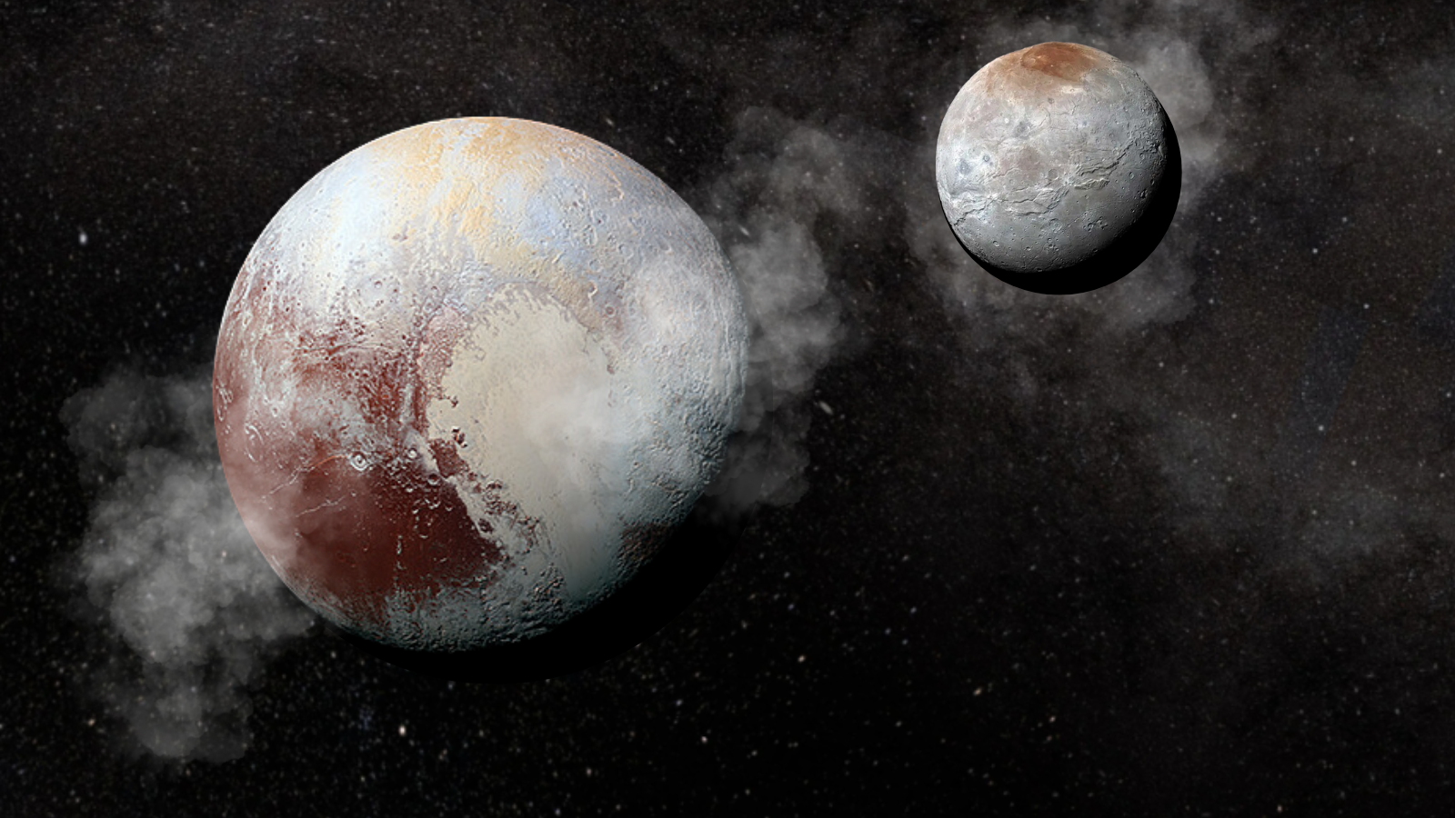 The blurred Pluto sky finds the dwarf planet more cold, and finds the James Web telescope for space