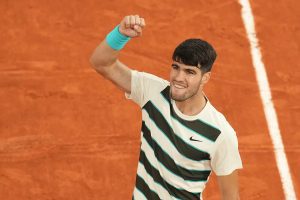 The final results of French open men: Carlos Alcaraz, Janic